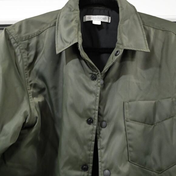 Outerknown Small Forest Green Evolution Econyl Shacket for Men - Picture 3 of 9